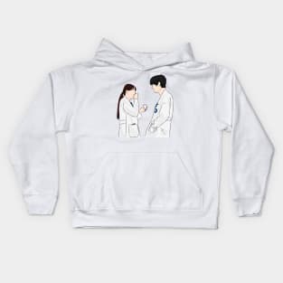 Dr Romantic Korean Drama Fan Art Kids Hoodie